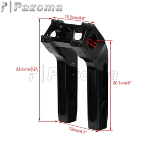 Rialzo Manubrio da 8 Pollici con Morsetto Superiore da 1 Pollice e Pullback da 1,5 Pollici per Harley Softail FXLR FXST 107 FXSTC FLSTN 2018-2022 - Product Image 6