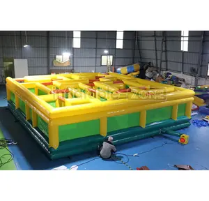 Outdoor indoor open-air maze trampoline for children jumping trampoline for sale suitable for team building parties