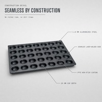 Plaque de cuisson industrielle multi-moules sur mesure 40x60, plateaux de boulangerie 18x26, plaques de cuisson professionnelles pour four, plaque à biscuits commerciale