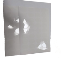 Autocollants en papier adhésif transparents personnalisés, étiquettes d'expédition, étiquettes d'emballage imprimées, étiquettes de logo