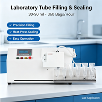 Nouvelle machine semi-automatique de remplissage et d'emballage de tubes de semence de haute qualité, mise à jour 2026, pour élevages porcins RS-SA-360