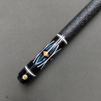Queue de billard professionnelle en bois d'érable de 58 pouces avec pointe de 12.5mm pour la piscine et le sport carambole