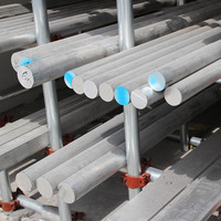 Barra Redonda de Aleación de Aluminio 6061 6062 7072 5051 7075 T4, Barra Sólida de Aluminio Plateado Anodizado 2024 T4 con Corte