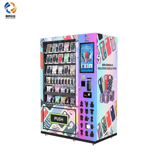 Máquina expendedora inteligente con estación de carga para teléfonos, dispensador comercial automático con pantalla táctil para libros y baterías portátiles. - Product Image 1