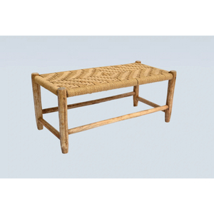 Banco de madera de ratán de la mejor calidad, hermosa colección para la entrada, sala de estar y dormitorio, muebles para la decoración del hogar. - Product Image 1