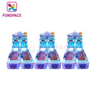 Funspace Amusement Arcade Indoor 2 Players Redemption Game Operated con monedas con luz LED Máquina de juego de bolos para <span class=keywords><strong>centro</strong></span> de juegos - Product Image 5
