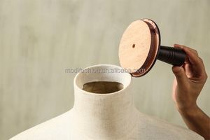 Maniquí de exhibición de cuerpo superior masculino, accesorio de venta al por menor de fibra de vidrio <span class=keywords><strong>para</strong></span> camiseta, Sudadera con capucha, <span class=keywords><strong>ropa</strong></span> <span class=keywords><strong>deportiva</strong></span>, tienda, ventana, merchandising Visual - Product Image 2