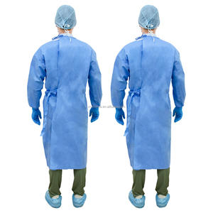 Blouses chirurgicales à <span class=keywords><strong>usage</strong></span> <span class=keywords><strong>unique</strong></span>, vêtements de protection médicaux jetables de haute qualité certifiés CE pour les professionnels de la santé - Product Image 2