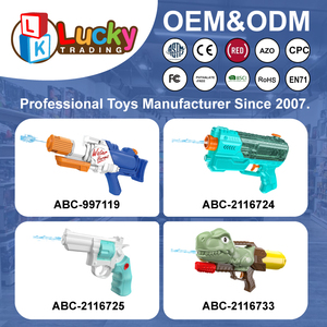 LKToys promosyon açık oyuncak seti su savaşı fışkırtma oyuncak yaz güçlü pompa su oyuncak silah taşınabilir su tabancası - Product Image 6