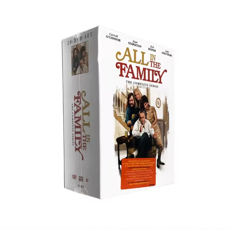 가족의 모든 전체 시리즈 박스셋 28 디스크 공장 도매 TV 시리즈 Shopify eBay 뜨거운 판매 DVD 영화 브랜드 새로운