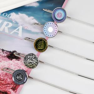 Listo para enviar Espadas cruzadas Oración católica Forma de Cruz Biblia Cristiana Marcadores de metal personalizados - Product Image 6