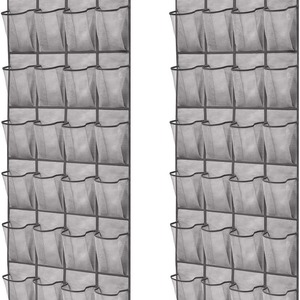 K103 Selling 24 Grid Door Hanging <b>Storage</b> <b>Bag</b> Multi-Layer Waterproof for Bathroom Kitchen Living Room Shoe <b>Storage</b> Eco-Friendly - Product Image 4