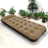 Matelas pneumatique gonflable floqué portable