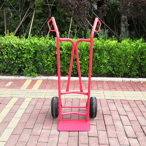 Chariot de manutention manuel HT1830C à 2 roues, cadre en acier, capacité de charge 200 kg, durable pour le déplacement de marchandises et de bagages - Product Image 2