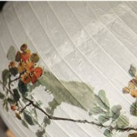 Lanternes en papier chinoises et japonaises originales 2025, style oriental, décorations suspendues pour la maison, banquets, fêtes, artisanat en papier