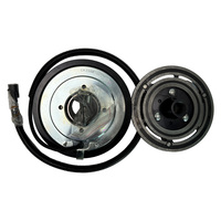 Compresor de Aire Acondicionado para Autobús CK 24V, Embrague Electromagnético TM65 2B 220mm, Metálico, Compatible con Autobuses Yutong, King Long, Higer