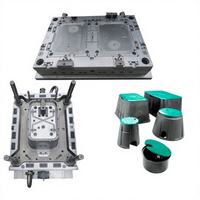 Quality Injection Plastic RECTANGULAR WATER METER VALVE BOX MOULD MOLD