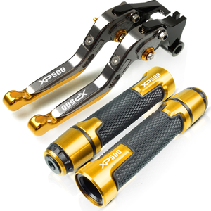Racepro-Manillar ajustable para motocicleta XP500 XP <span class=keywords><strong>500</strong></span>, <span class=keywords><strong>2010</strong></span>, 2011, <span class=keywords><strong>TMAX</strong></span>, manija, palancas de embrague de freno - Product Image 3