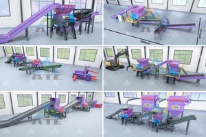 <strong>Scrap</strong> Iron <strong>Steel</strong> Shell Sheet Waste <strong>Scrap</strong> Metal Crusher Shredder Machine - Product Image 6