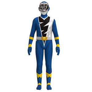 Costume da Supereroe di Halloween, Tuta da Cavaliere Drago, Costume Cosplay <span class=keywords><strong>Power</strong></span> Morpher Samurai Sentai Shinkenger - Product Image 5
