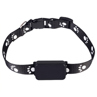 Collier GPS anti-perte pour chien en promotion, étanche IP67 en plastique, technologie NFC, localisateur d'animaux de compagnie précis en temps réel à niveau mondial