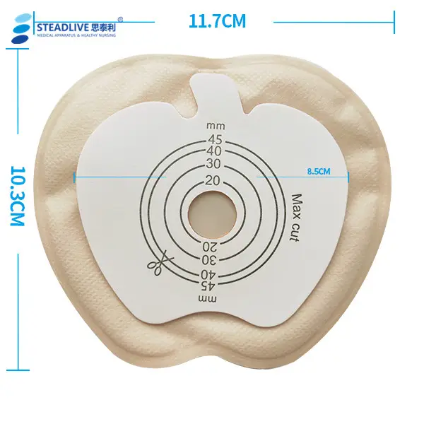 45mm Light One System Colostomy Bags Ostomy Covers For Shower Swimming