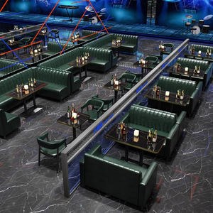 Günstiger Preis Cool Nightclub Cocktail Anpassen Leders ofa Stand Bistro Counter Lounge Esstisch und Stühle Bar Möbel Set - Product Image 5