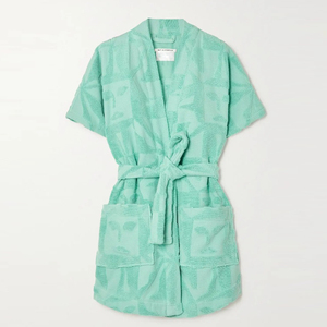 Costumi da bagno donna in cotone 100% personalizzato costumi da bagno da spiaggia pigiama <span class=keywords><strong>accappatoio</strong></span> - Product Image 2