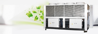Refroidisseur à vis industriel refroidi par air, technologie EVI -30 ℃   Machine de refroidissement de process à haute efficacité et à large enveloppe thermique