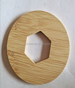 Cerchi di <span class=keywords><strong>Legno</strong></span> Grezzo per Decorazioni Casa, Ghirlande Rustiche da Appendere, per Fai da Te, Decorazioni per Porte - Product Image 4