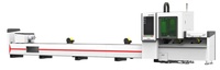 BOAO H faisceau 450mm 550mm diamètre rond carré métal fer acier Tube Laser Cutter automatique CNC Fiber Laser tuyau découpeuse