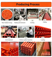 Usine en gros Flexible 90 mm SDR11 prise rapide haute pression Durable réseau télécom conduit MPP câble Protection tuyau