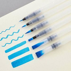 Set of 36 Colors Watercolor Paint 2Pc Water Pens Brushes 3Ml Each <b>Packed</b> in Pvc Box With Handle for <b>Canvas</b> & Glass Art - Product Image 3