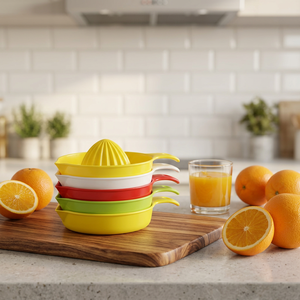 Wholesale <b>Manual</b> <b>Juicer</b> PP Hand <b>Juicer</b> Citrus Squeezer for Lemon <b>Orange</b> Easy to Use Hanging Storage for Restaurant Hotel 4 Color - Product Image 3