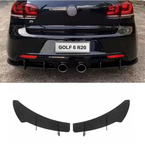 Diffuseur de pare-chocs arrière StarNav pour Golf 6 MK6 R20 2008-2012, aileron de voiture, lèvre de spoiler, kits de carrosserie, tuning, modification - Product Image 3