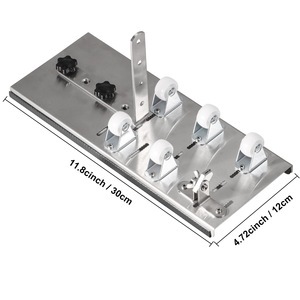 <span class=keywords><strong>Coupe</strong></span>-bouteille à vin en acier inoxydable et outil de dé<span class=keywords><strong>coupe</strong></span> DIY avec 15 accessoires, modèle HC 11,8x4,72 pouces - Product Image 2