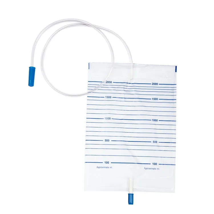 CE / ISO Approved Medical Disposable Adult Urine Drainage Collection Urine Bag