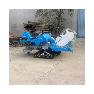 小型大豆小麦收割机适用于小地块25马力稻麦联合收割机 - Product Image 1