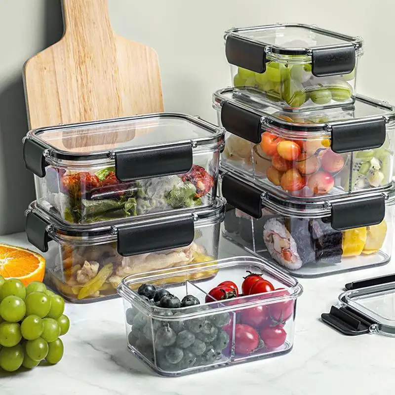 Plastic Airtight Food Storage Containers With Lids Energy Rice Food Storage Container Set Extra Large Food Kitchen Storage