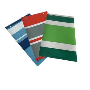 Rouleau de bâche imperméable en PVC multicolore à rayures pour l'extérieur - Product Image 5