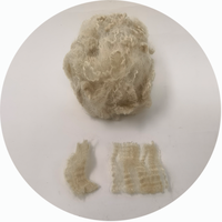 Fibre de polyester à faible point de fusion beige Dafa 6D 51 mm
