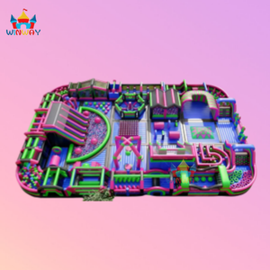 Grand <span class=keywords><strong>parc</strong></span> d'attractions gonflable, <span class=keywords><strong>parc</strong></span> d'obstacles géant intérieur, <span class=keywords><strong>parc</strong></span> gonflable pour le plaisir - Product Image 6