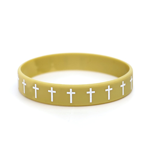 Venta Directa de Fábrica Pulsera de Silicona Impermeable de Jesús para Creencias Religiosas para Eventos y Actividades de la Iglesia - Product Image 2