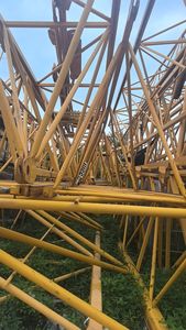 Grúa Torre Zoomlion 6515 de Segunda Mano con Bomba de 10 Toneladas y Motor de Engranajes, Componentes Principales, Brazo de 65 Metros de Longitud, Calidad Garantizada - Product Image 3