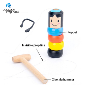 Thủ Thuật Ma Thuật Desalen Unbreakable Mr Immortal Daruma Thuật Người Đàn Ông Bằng Gỗ Vui Nhộn Đồ Chơi Ma Thuật Cho Trẻ Em - Product Image 2