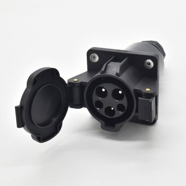 New 16A 1Phase Electric Vehicle Charging Connector Type1 SAE J1772 EVSE EV Charging Inlet Socket Terminal Connector for EV