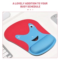 Tapis de souris de dessin animé de couleur unie pour clavier PC accessoires d'ordinateur tapis de souris de jeu personnalisé support de main de dessin animé pour le bureau