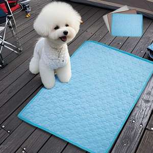 Cama de Gel Refrigerante para Mascotas Qiyuda, Diseño Sólido, Almohadilla de Gel Frío para Perros, Tapete Refrescante para Aliviar el Calor - Product Image 2