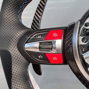 Volante Calefactable de Fibra de Carbono Serie F para BMW F30 F10 535i F32 F20 F36 F22 M4 F82 X5 F15 F80 M3 F11 F31 F01 F07 X3 F25 - Product Image 2