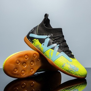 Chaussures <span class=keywords><strong>de</strong></span> football <span class=keywords><strong>Neymar</strong></span> Avocado Graffiti, tige synthétique, semelle intermédiaire en PVC, doublure en mesh, semelles extérieures en caoutchouc unisexes, <span class=keywords><strong>crampons</strong></span> pour entraînement printanier - Product Image 4